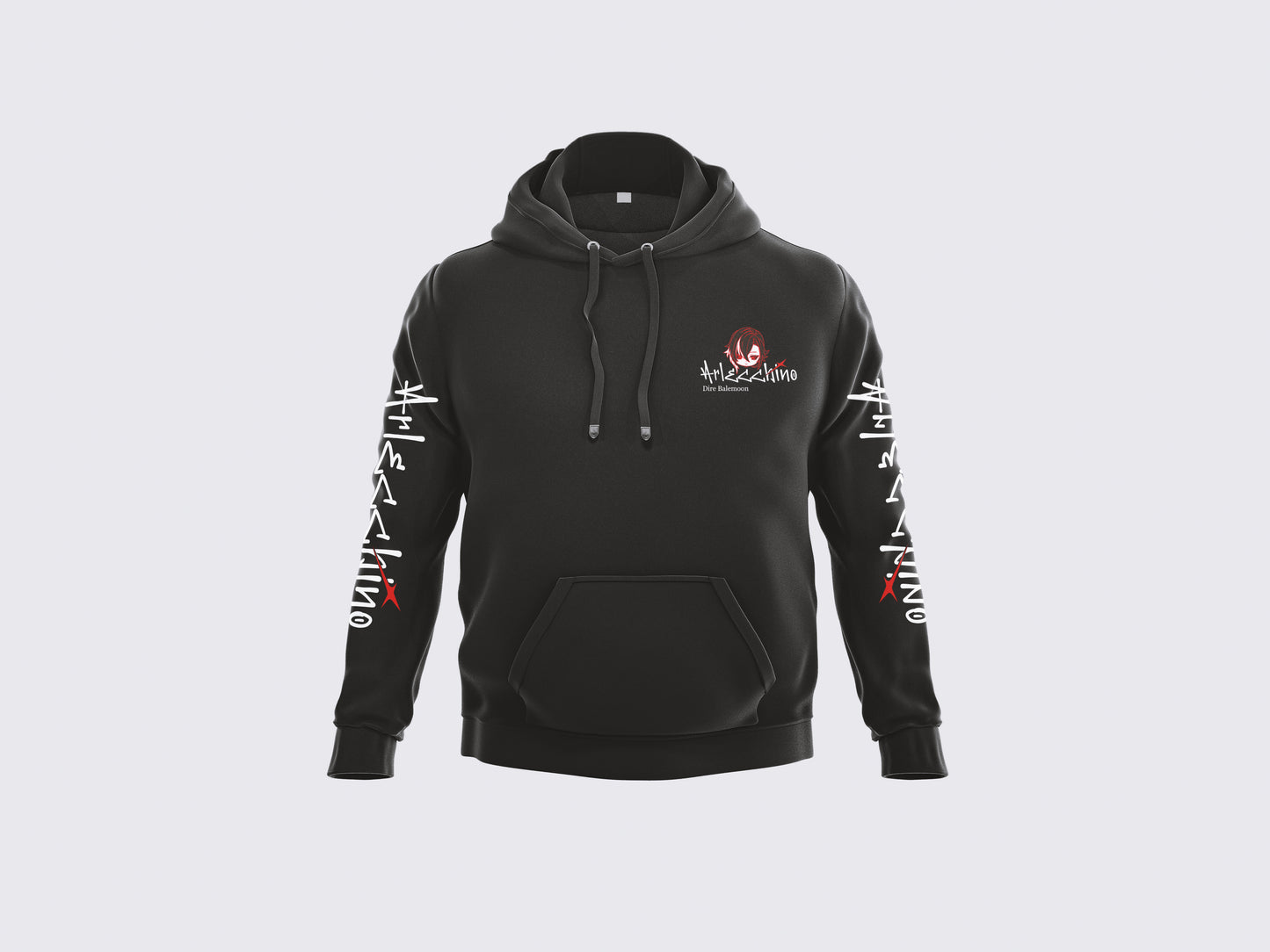 ElfTheory - Arlecchino The Knave Genshin Impact Hoodie Fan Made