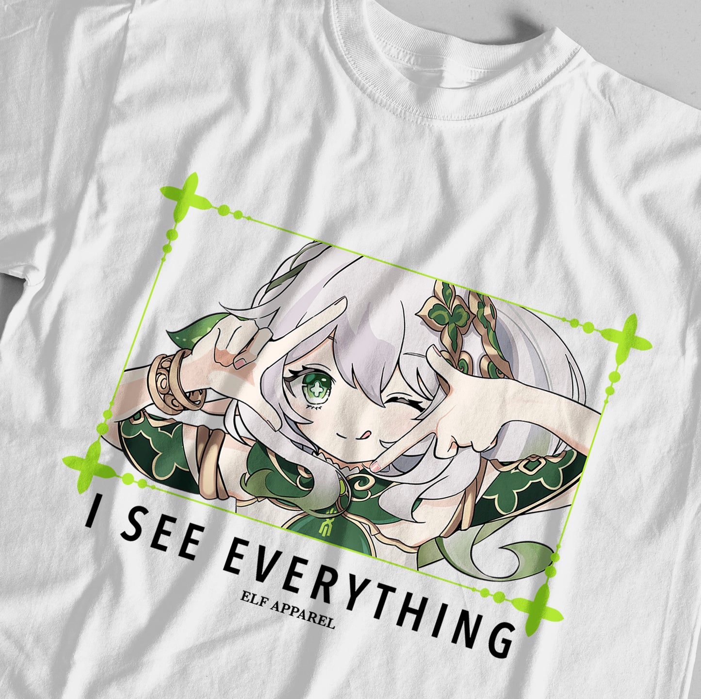ElfTheory - Nahida Genshin Impact T-shirt Fan Made