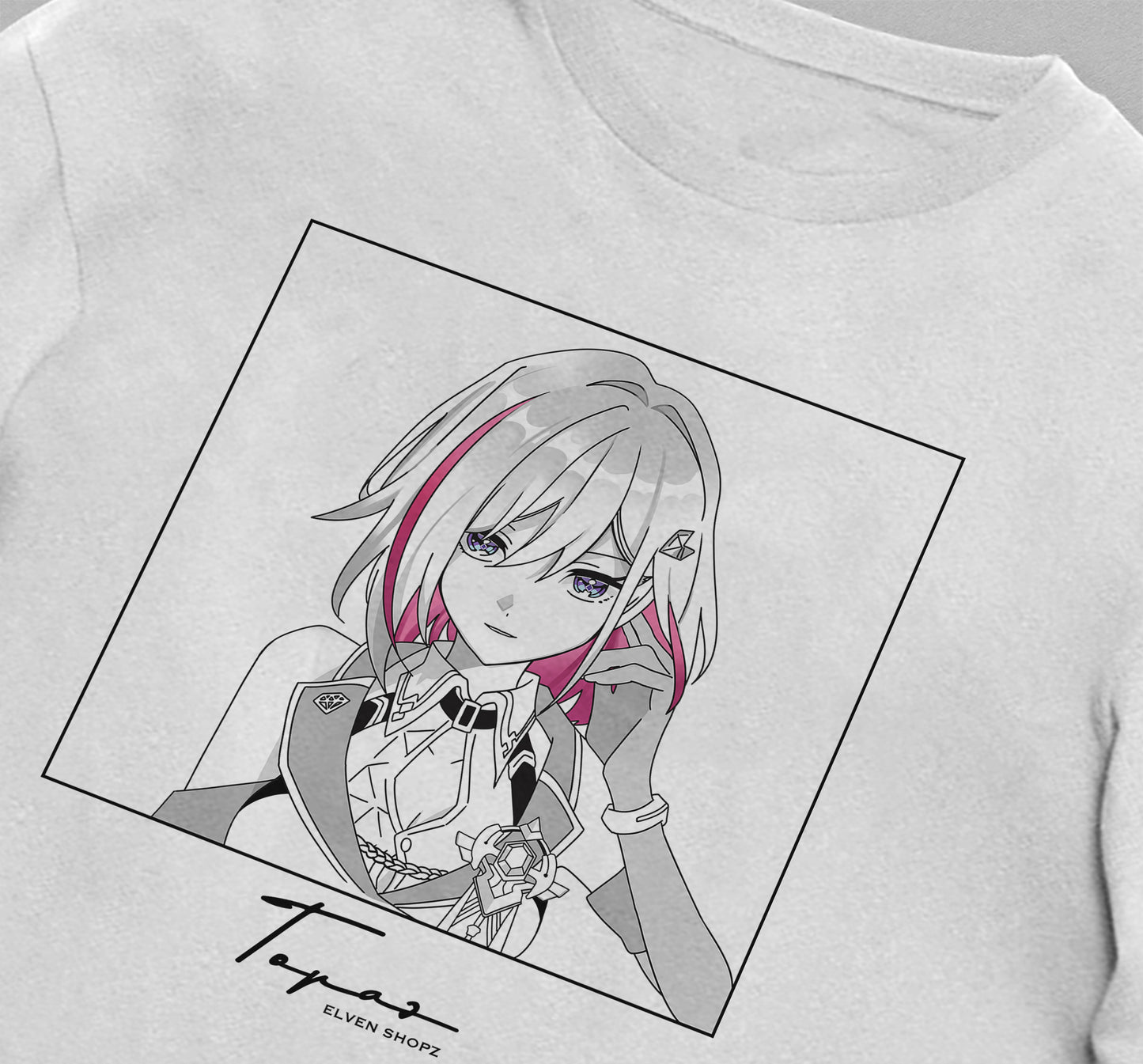 ElfTheory - Topaz Honkai Star Rail T-shirt Fan Made