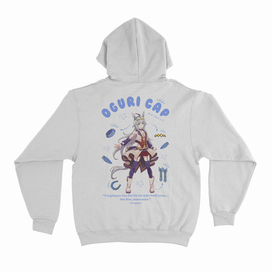 ElfTheory - Oguri Cap Uma Musume Hoodie Fan Made