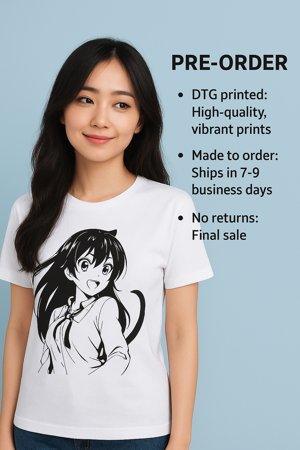 ElfTheory - FireFly Honkai Star Rail Fanmade Tshirt : Anime Graphic Tee
