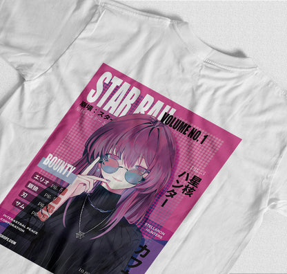 ElfTheory - Kafka Honkai Star Rail Tshirt : Anime Graphic Tee