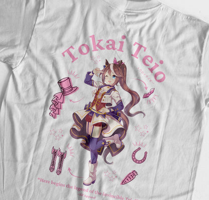 ElfTheory - Tokai Teio Uma Musume T-Shirt : Anime Graphic Tee