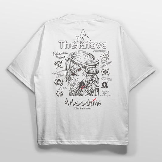 ElfTheory - Arlecchino Genshin Impact T-shirt Fan Made