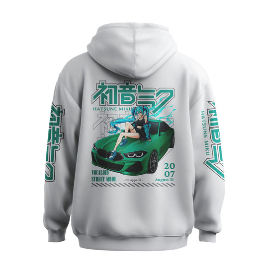 ElfTheory - Hatsune Miku Vocaloid Street Mode Fanmade Hoodie