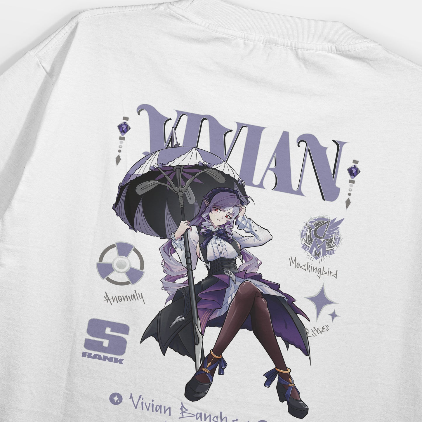 ElfTheory - Vivian Zenless Zone Zero T-shirt Fan Made