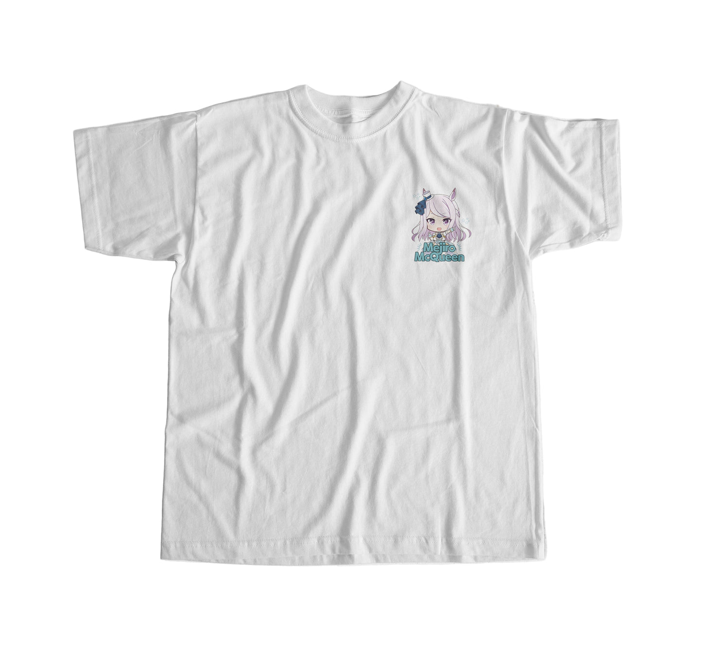ElfTheory -  Mejiro McQueen Uma Musume Tshirt : Anime Graphic Tee