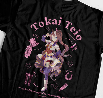 ElfTheory - Tokai Teio Uma Musume T-Shirt : Anime Graphic Tee