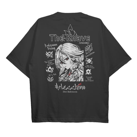 ElfTheory - Arlecchino Genshin Impact T-shirt Fan Made