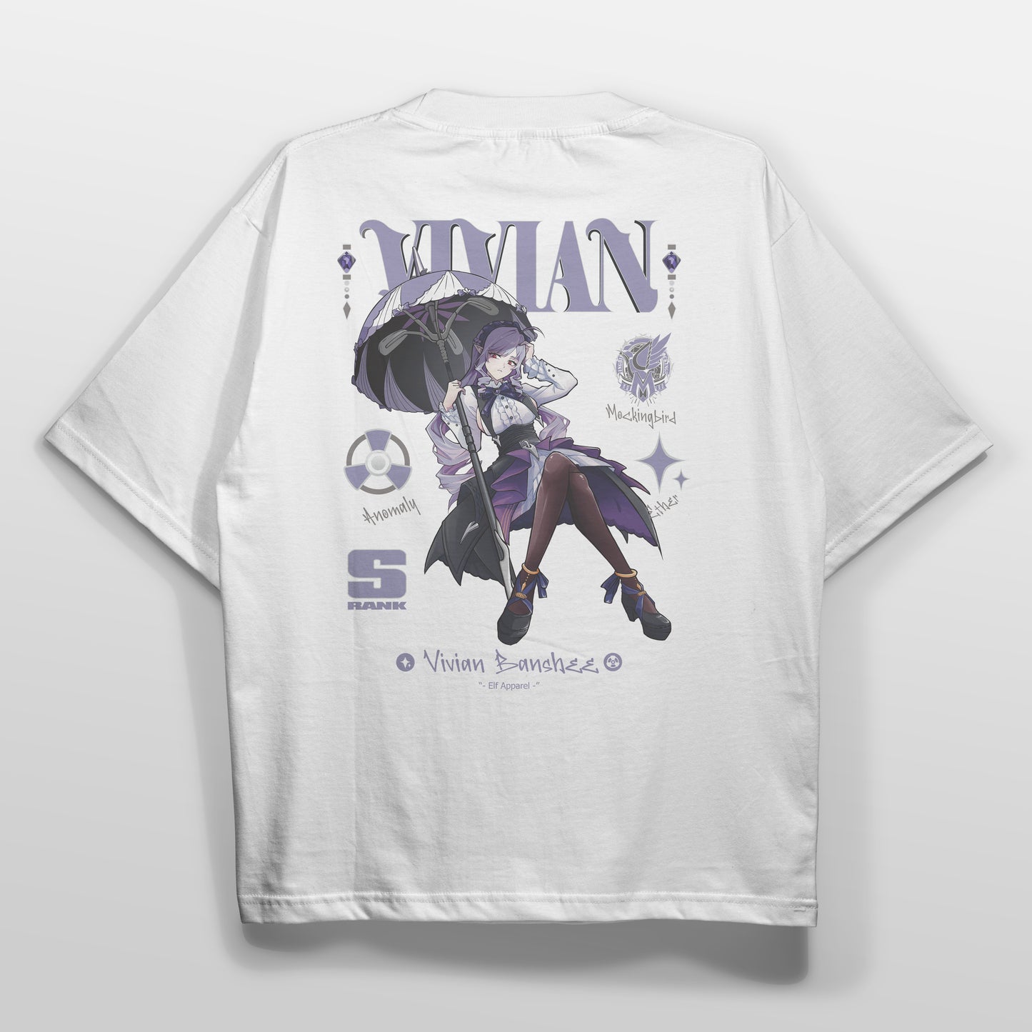 ElfTheory - Vivian Zenless Zone Zero T-shirt Fan Made