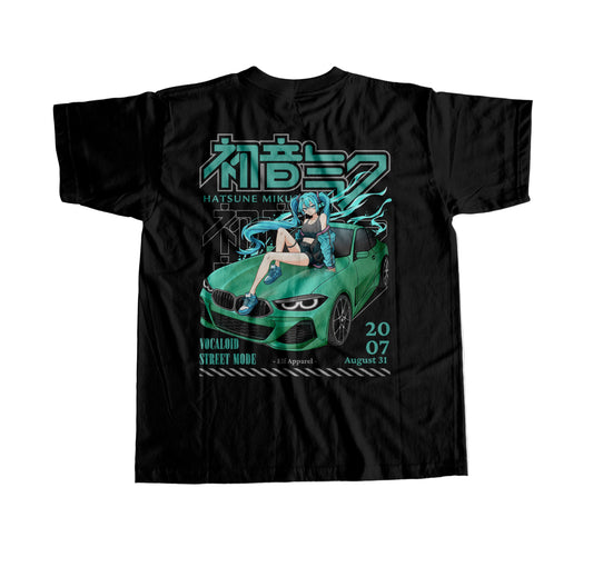 ElfTheory - Hatsune Miku Vocaloid Street Mode Tshirt Fan Made