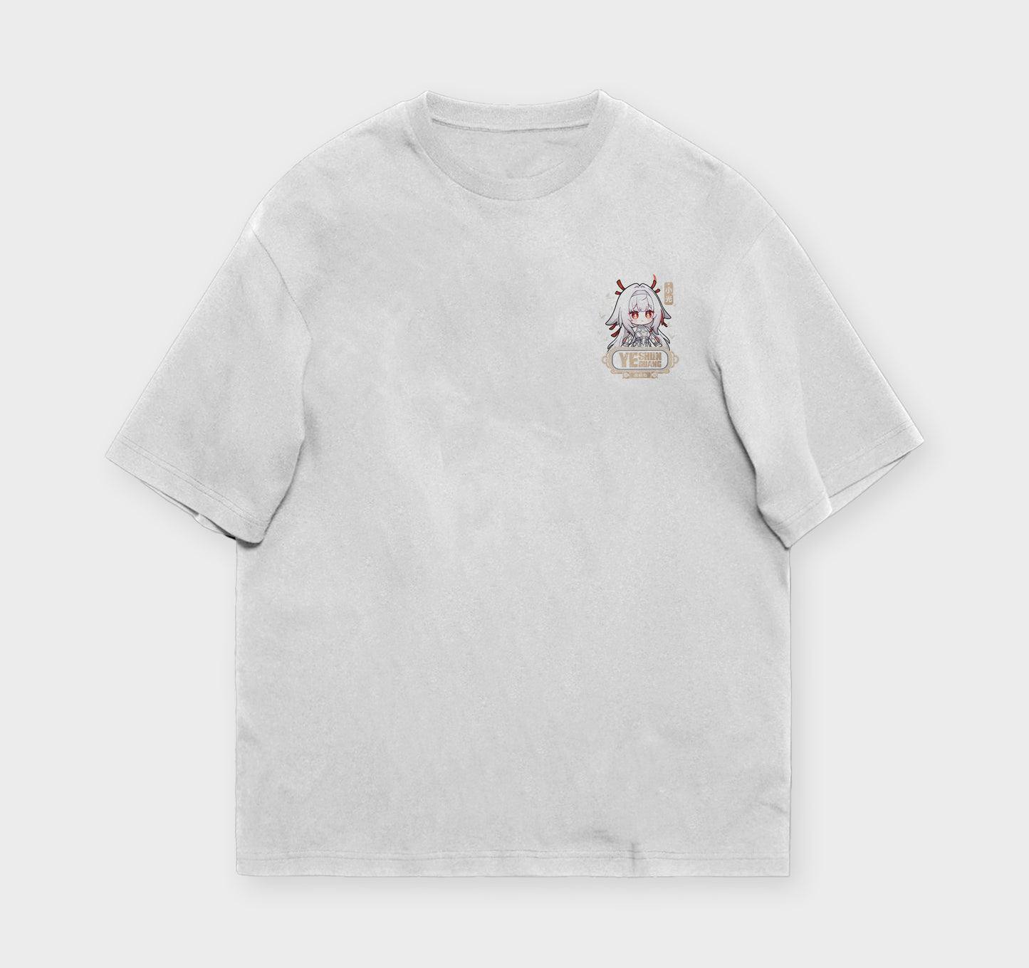 ElfTheory - Ye Shunguang Zenless Zone Zero Heavyweight T-Shirt : Anime Game Cotton 20s