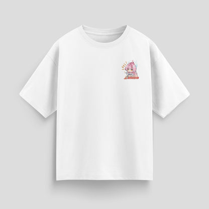 ElfTheory - Aemeath Wuthering Waves Heavyweight T-Shirt: Anime Graphic Tee Cotton 20s