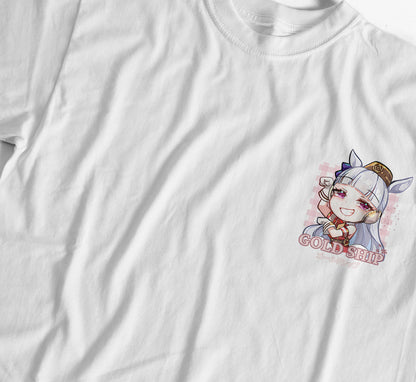 Gold Ship Uma Musume - Anime T-Shirt Graphic Tee