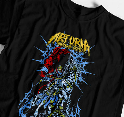 ElfTheory - "Artoria Pendragon Lancer" Fate Grand Order : Anime Graphic Tee