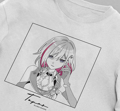 ElfTheory - Topaz Honkai Star Rail T-shirt Fan Made