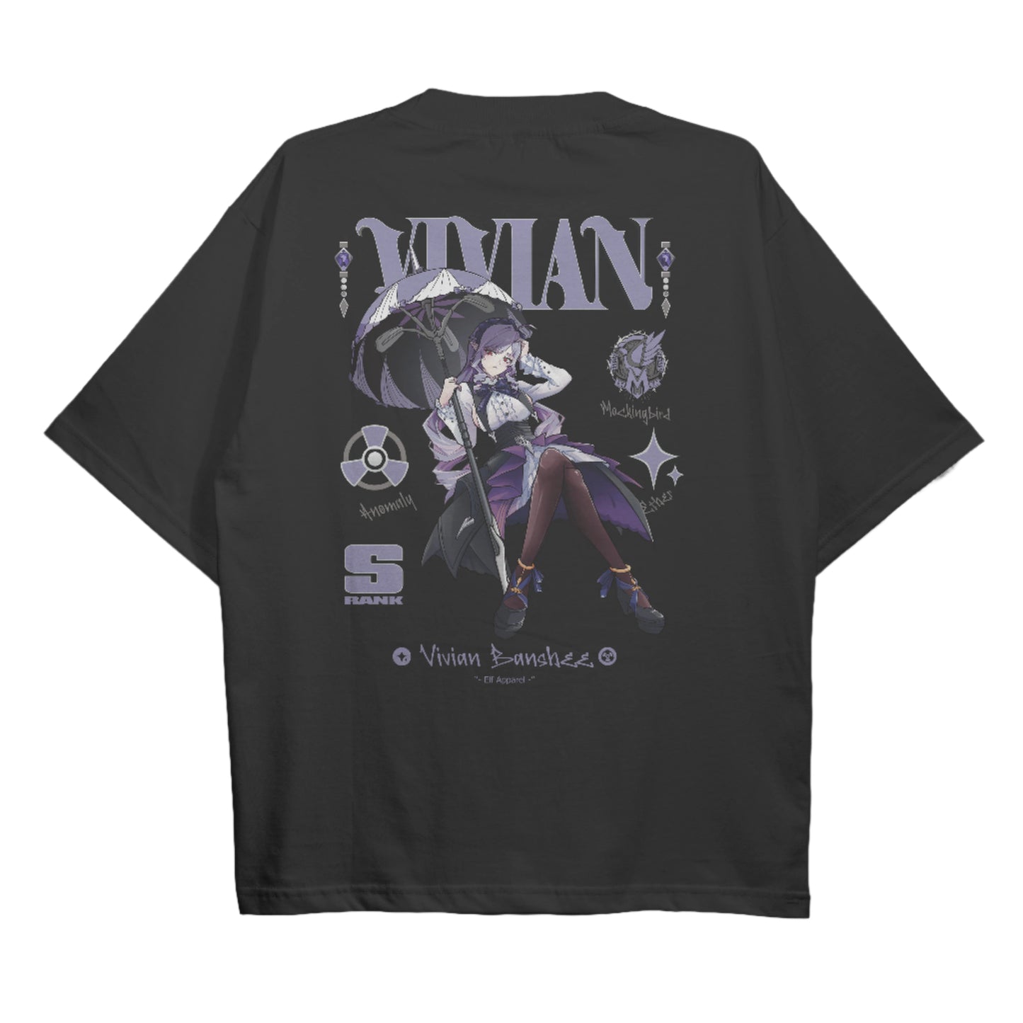 ElfTheory - Vivian Zenless Zone Zero T-shirt Fan Made