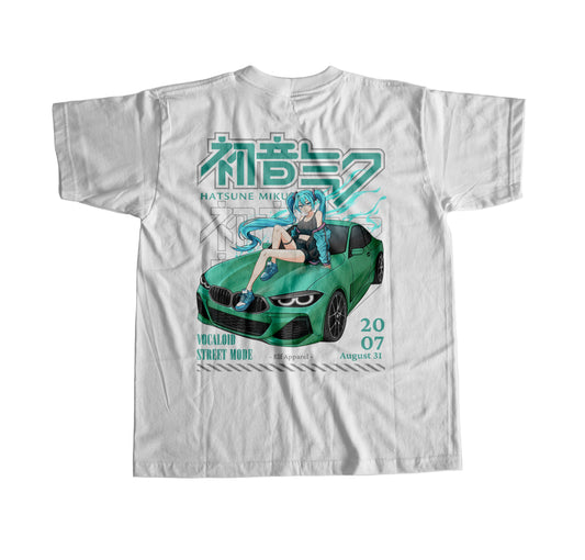 ElfTheory - Hatsune Miku Vocaloid Street Mode Tshirt Fan Made