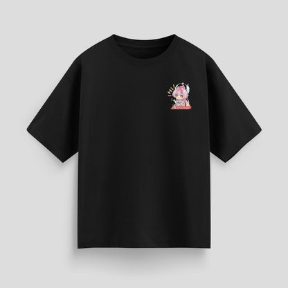 ElfTheory - Aemeath Wuthering Waves Heavyweight T-Shirt: Anime Graphic Tee Cotton 20s