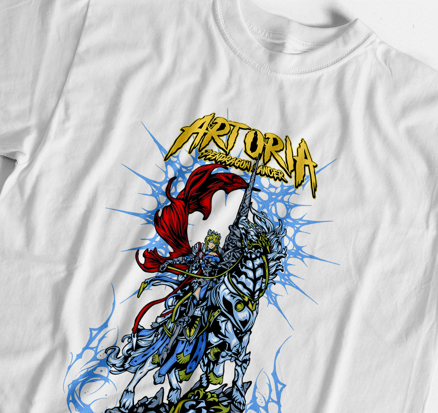 ElfTheory - "Artoria Pendragon Lancer" Fate Grand Order : Anime Graphic Tee