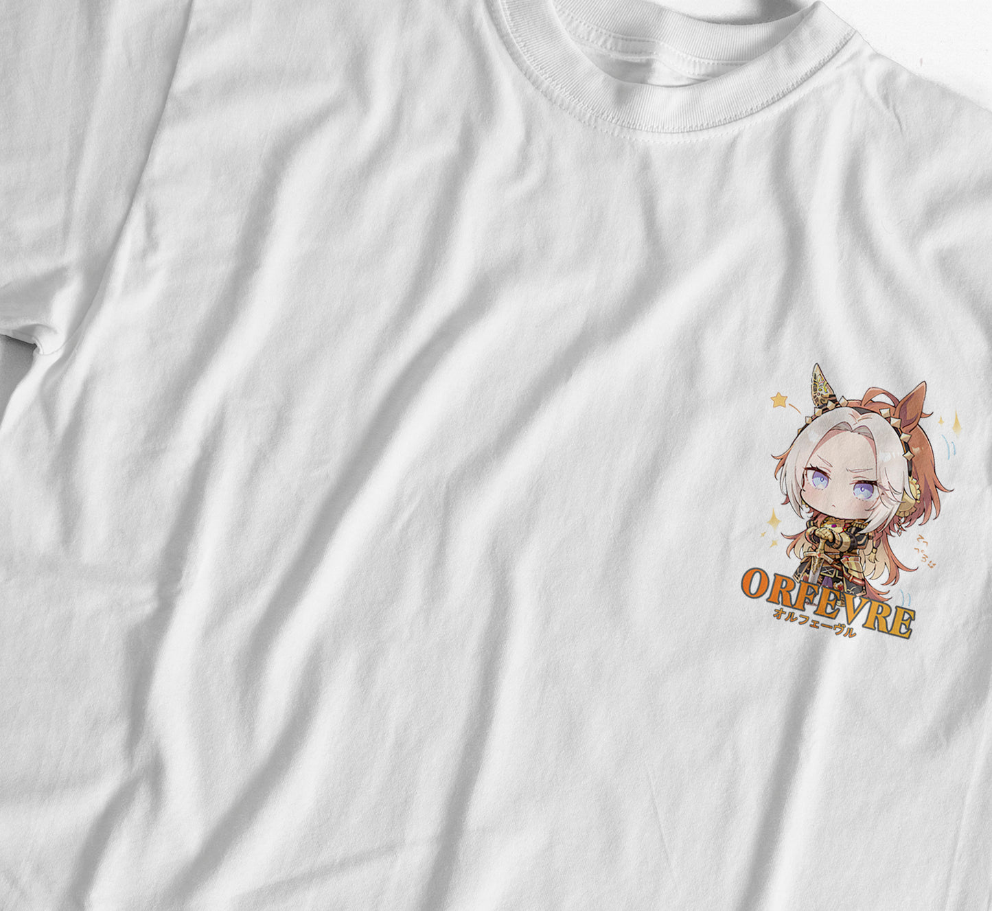 Orfevre Uma Musume T-Shirt Fan Made : Anime Graphic Tee