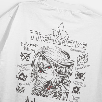 ElfTheory - Arlecchino Genshin Impact T-shirt Fan Made