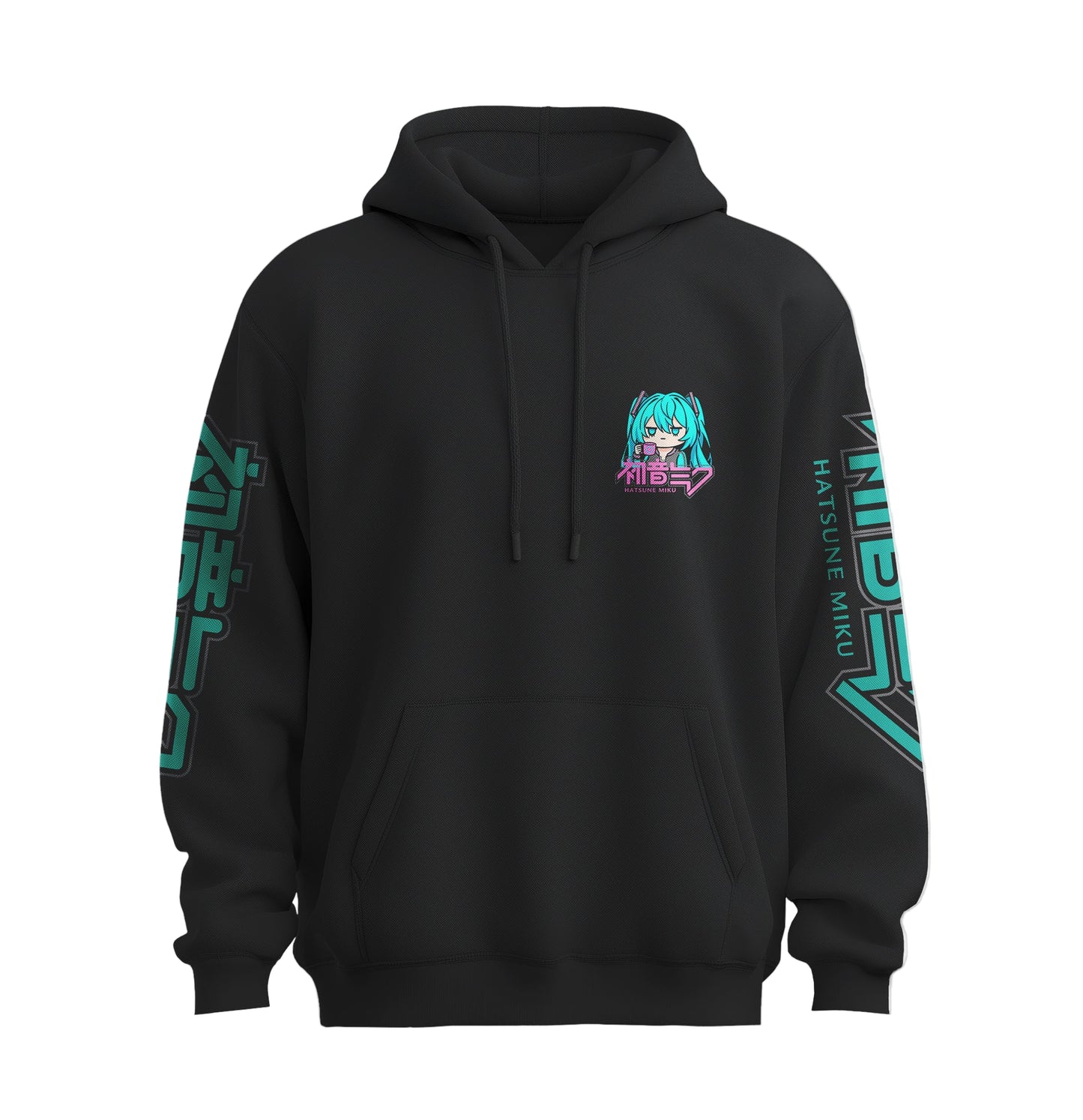 ElfTheory - Hatsune Miku Vocaloid Street Mode Fanmade Hoodie