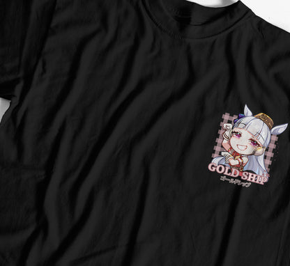 Gold Ship Uma Musume - Anime T-Shirt Graphic Tee