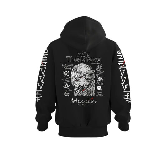ElfTheory - Arlecchino The Knave Genshin Impact Hoodie Fan Made