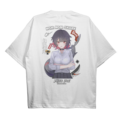 ElfTheory - Ellen Joe "Nom Nom Shark" Zenless Zone Zero : Anime Graphic Tee