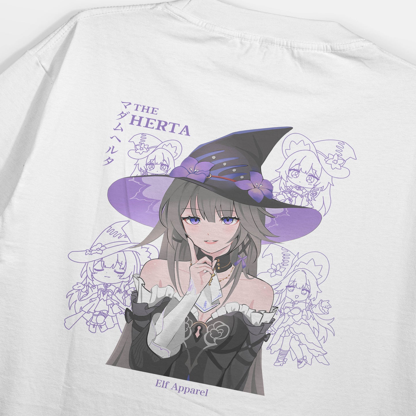 ElfTheory - The Herta Honkai Star Rail : Anime Graphic Tee