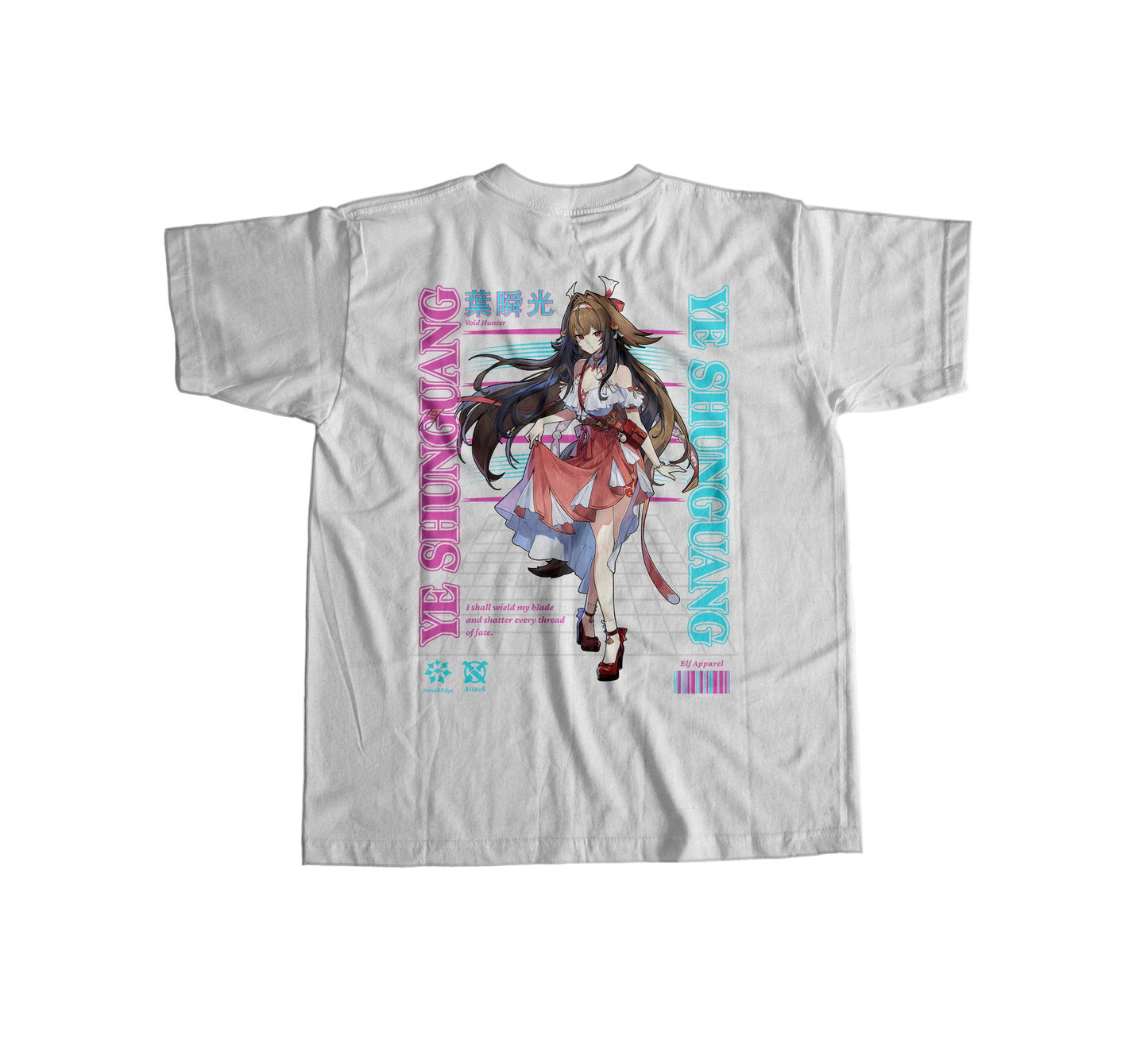 Ye Shunguang Wuthering Waves T-Shirt : Anime Graphic Tee