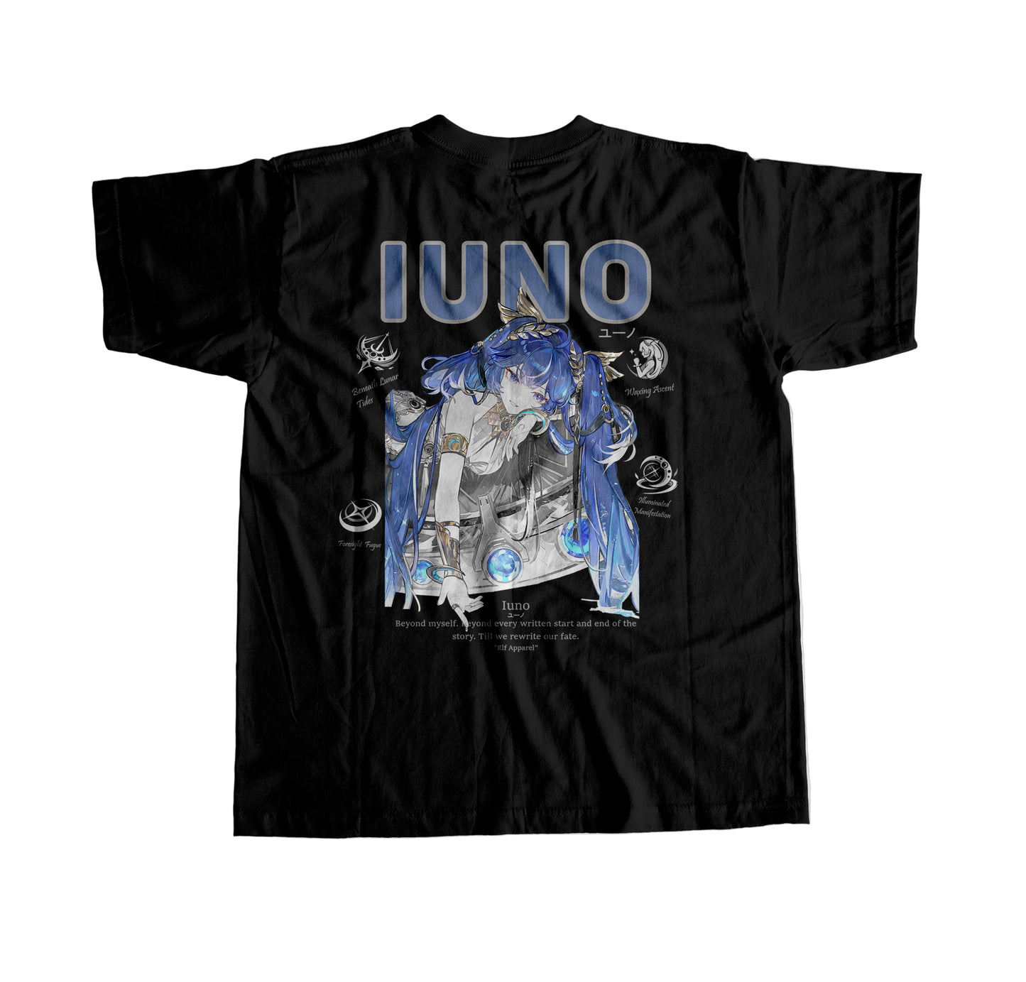 ElfTheory - Iuno Wuthering Waves T-shirt