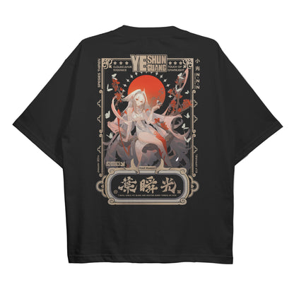 ElfTheory - Ye Shunguang Zenless Zone Zero Heavyweight T-Shirt : Anime Game Cotton 20s