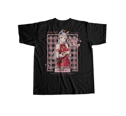 Gold Ship Uma Musume - Anime T-Shirt Graphic Tee