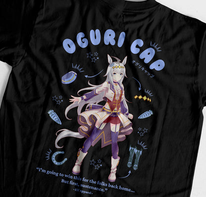 ElfTheory - Oguri Cap Uma Musume Tshirt : Anime Graphic Tee