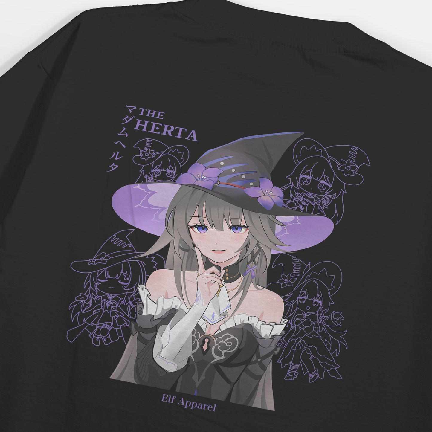 ElfTheory - The Herta Honkai Star Rail : Anime Graphic Tee