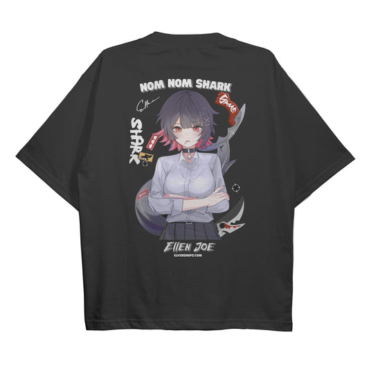 ElfTheory - Ellen Joe "Nom Nom Shark" Zenless Zone Zero : Anime Graphic Tee