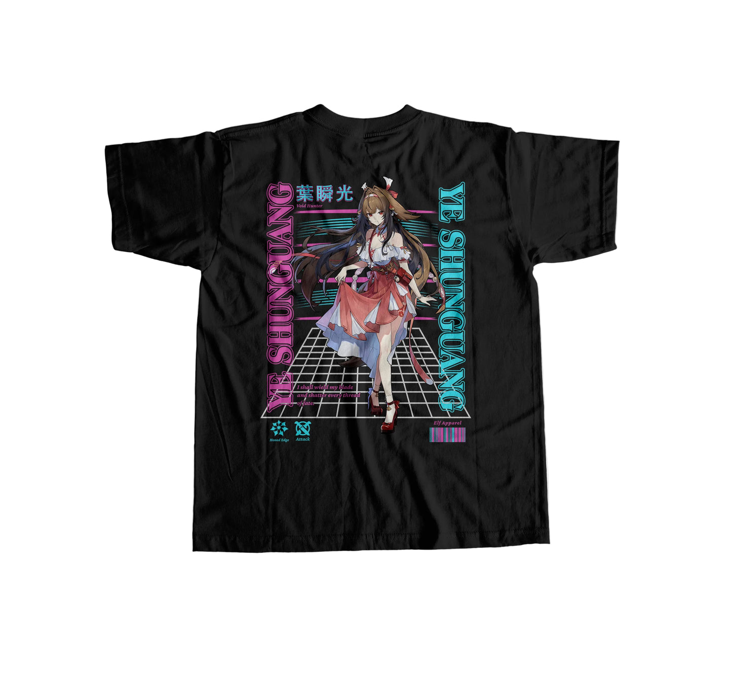 Ye Shunguang Wuthering Waves T-Shirt : Anime Graphic Tee
