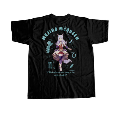 ElfTheory -  Mejiro McQueen Uma Musume Tshirt : Anime Graphic Tee