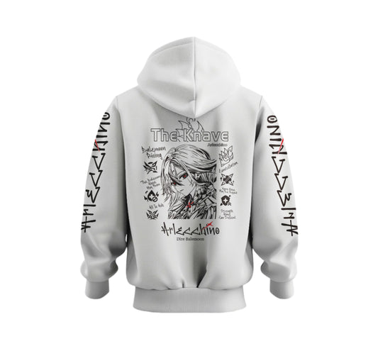 ElfTheory - Arlecchino The Knave Genshin Impact Hoodie Fan Made