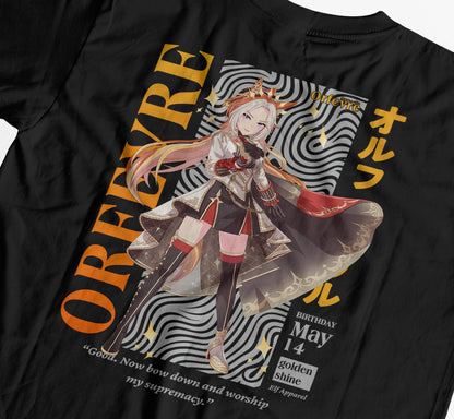 Orfevre Uma Musume T-Shirt Fan Made : Anime Graphic Tee