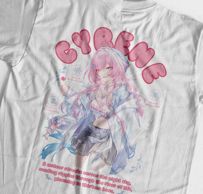 ElfTheory - Cyrene Honkai Star Rail Tshirt : Anime Graphic Tee