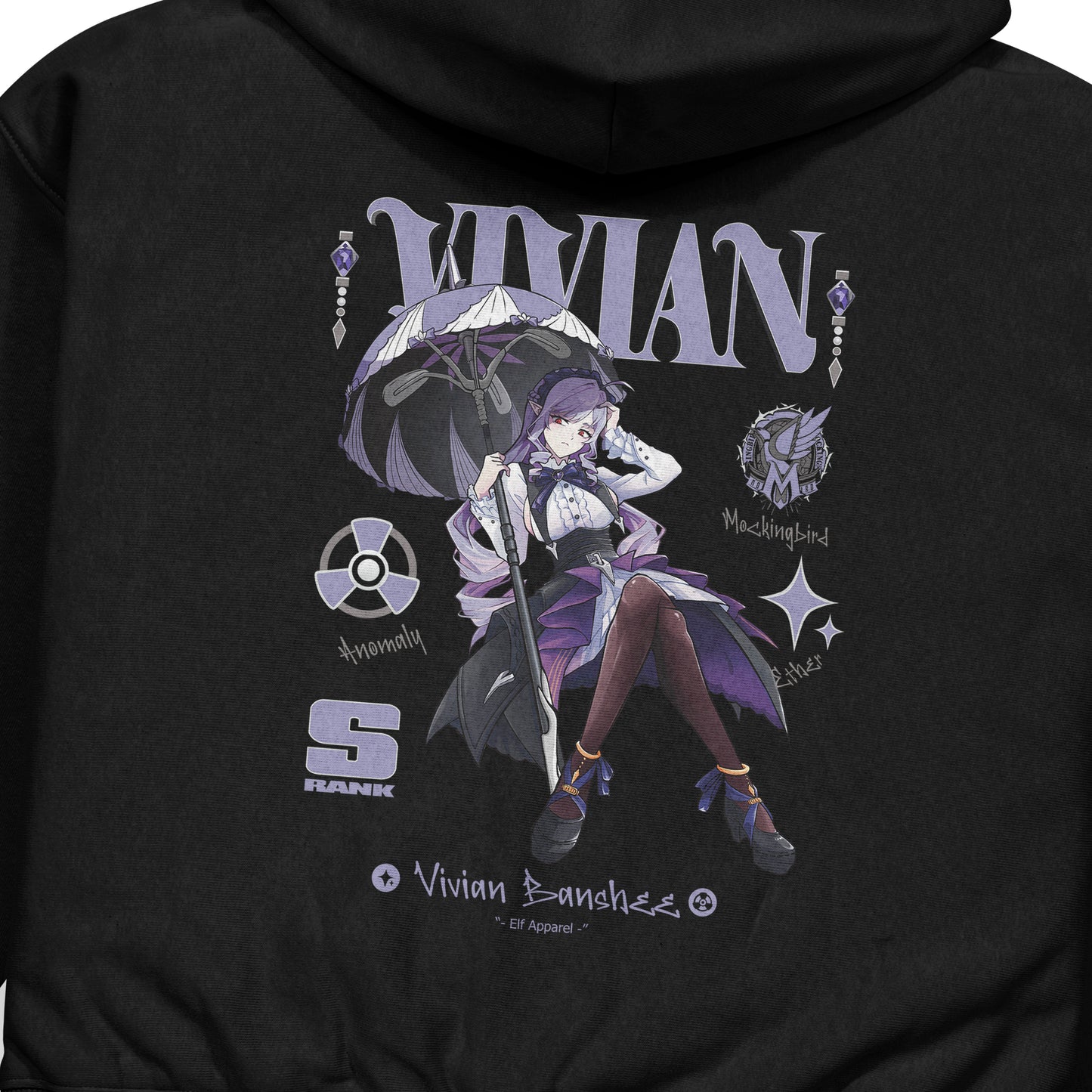 ElfTheory - Vivian Banshee Zenless Zone Zero Hoodie Fan Made