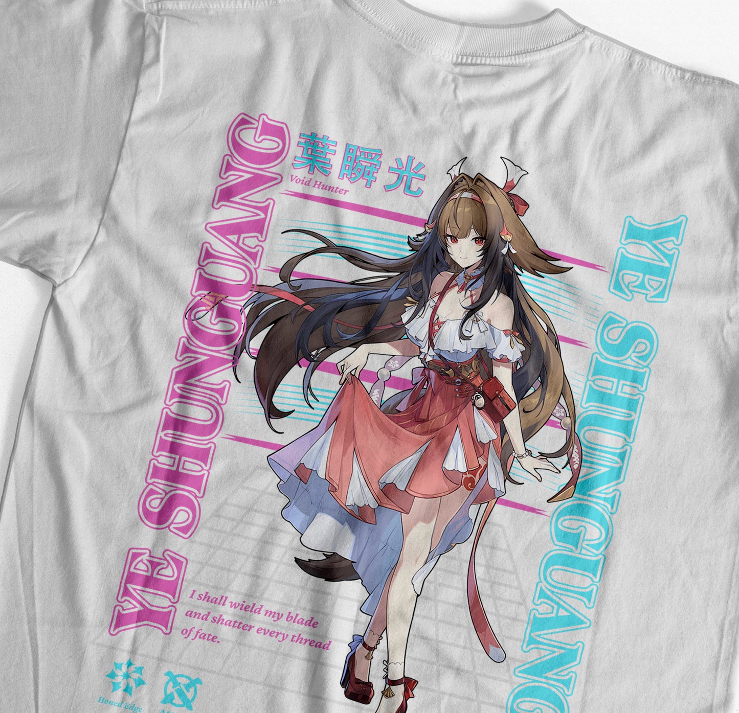 Ye Shunguang Wuthering Waves T-Shirt : Anime Graphic Tee