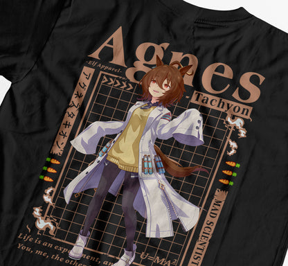 ElfTheory - Agnes Tachyon Uma Musume T-Shirt Anime Graphic Tee