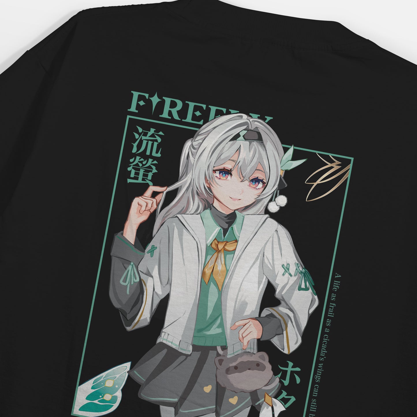 ElfTheory - FireFly Honkai Star Rail Fanmade Tshirt  : Anime Graphic Tee