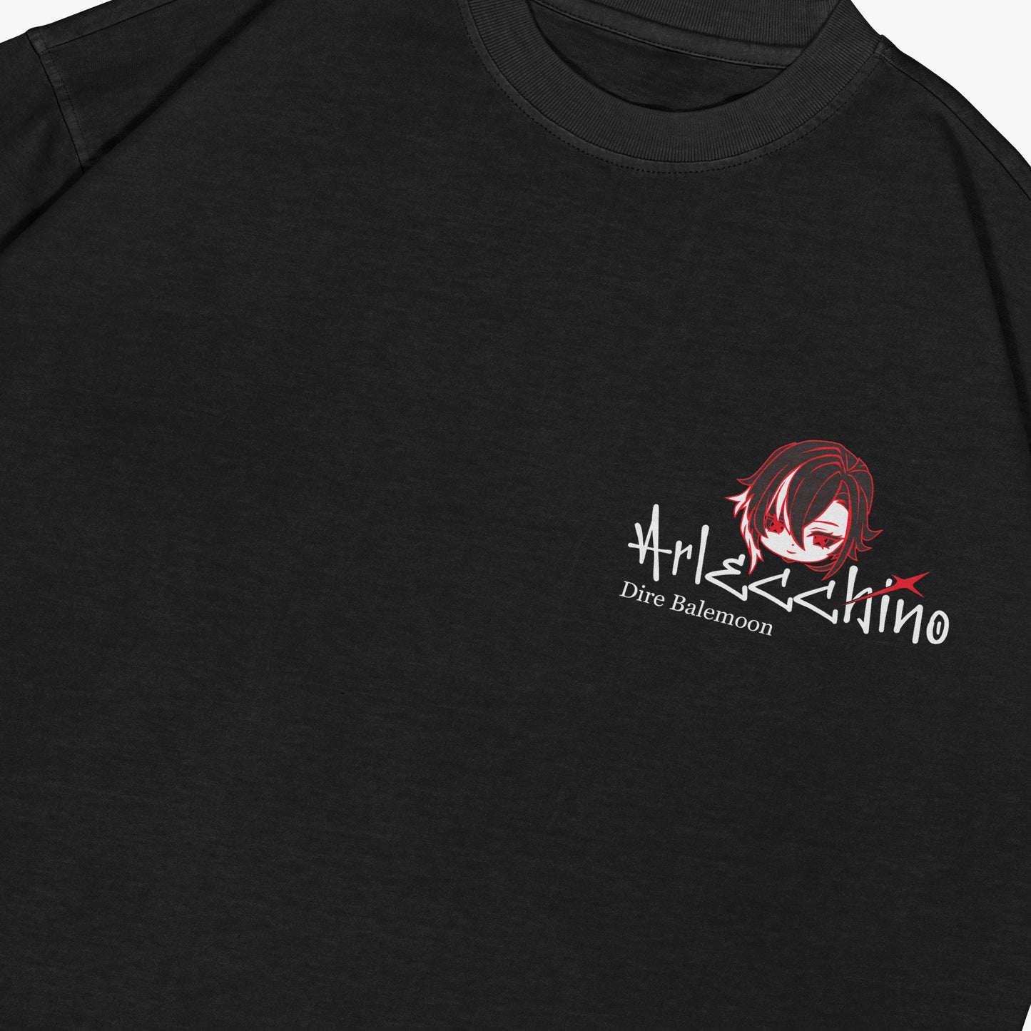 ElfTheory - Arlecchino Genshin Impact T-shirt Fan Made