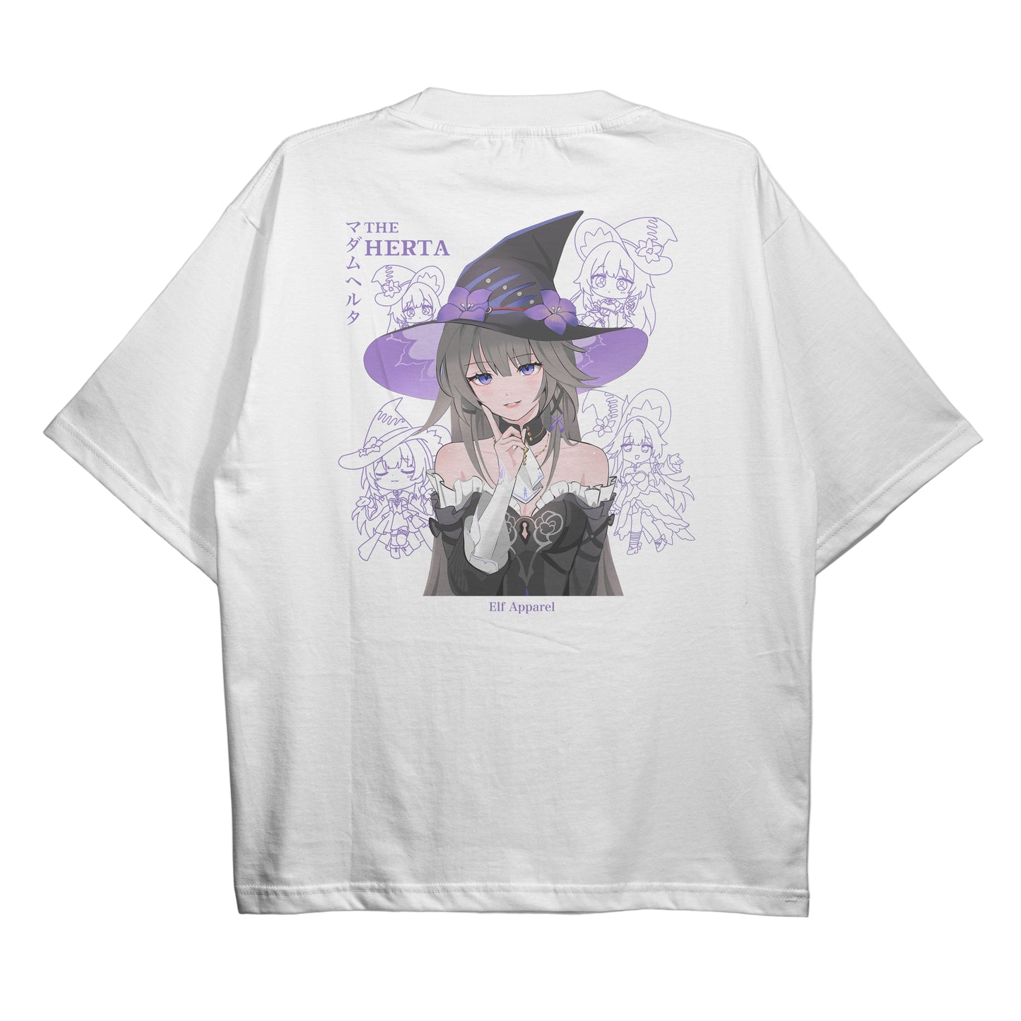 ElfTheory - The Herta Honkai Star Rail : Anime Graphic Tee