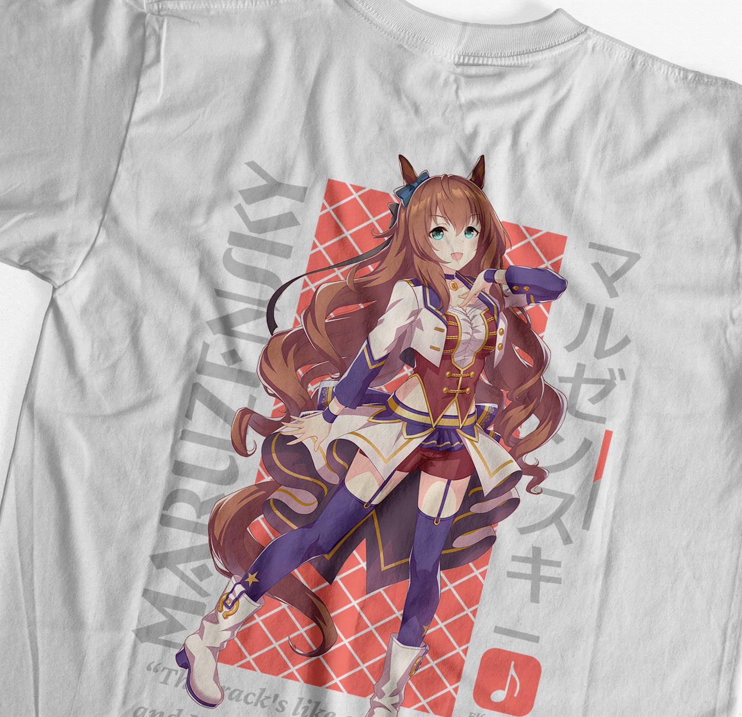 ElfTheory Maruzensky Uma Musume T-Shirt : Anime Graphic Tee